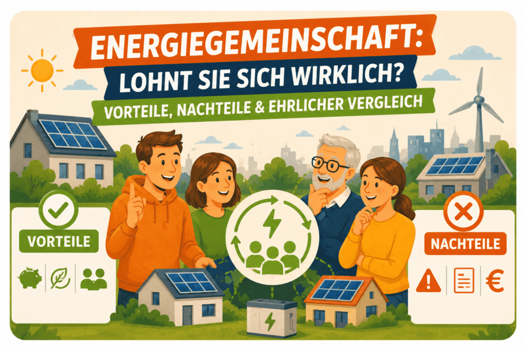 Energiegemeinschaft lohnt sich